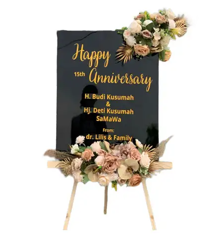 Papan Bunga Akrilik Wonawa